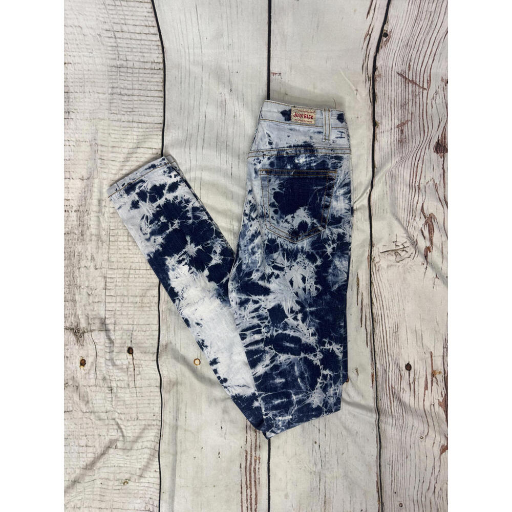 Judy Blue‎ Tie-Dye Pattern Denim Jeans Size 22x28